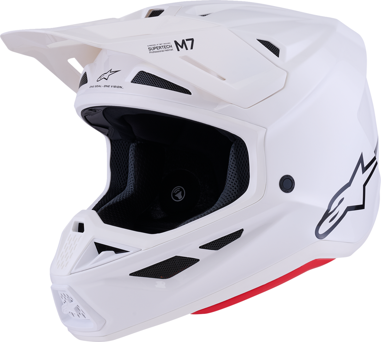ALPINESTARS SM7 Helmet - Solid - Gloss White - 2XL 8301426-2180-XXL