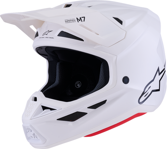 ALPINESTARS SM7 Helmet - Solid - Gloss White - 2XL 8301426-2180-XXL