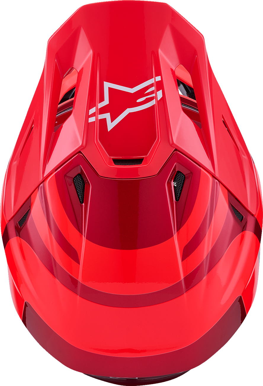 ALPINESTARS SM7 Helmet - Core - Gloss Red - Large 8301826-3127-L