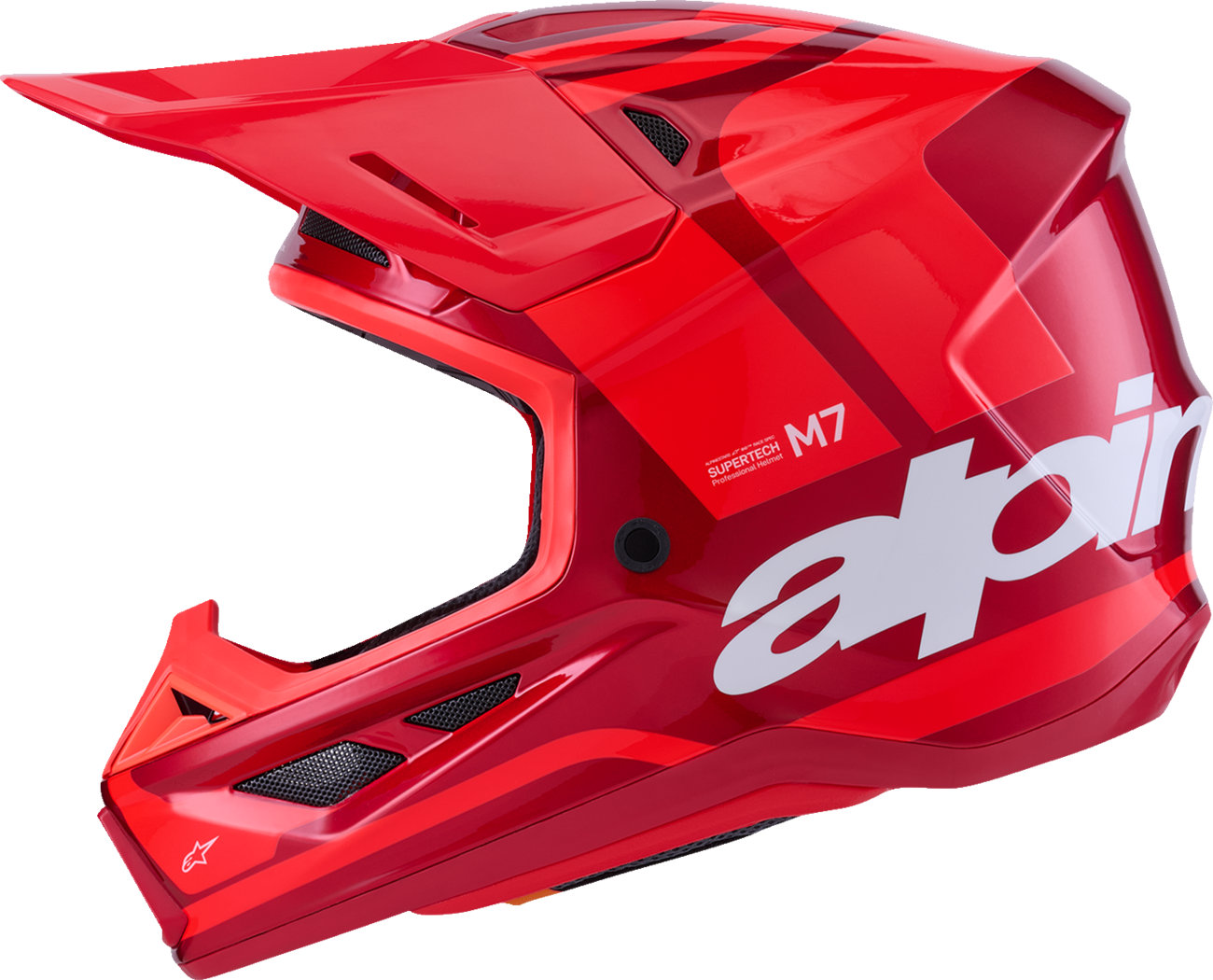 ALPINESTARS SM7 Helmet - Core - Gloss Red - XL 8301826-3127-XL