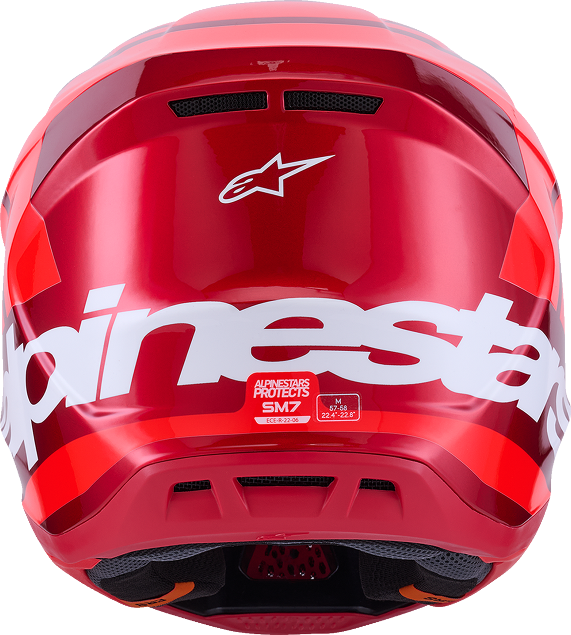 ALPINESTARS SM7 Helmet - Core - Gloss Red - 2XL 8301826-3127-XXL