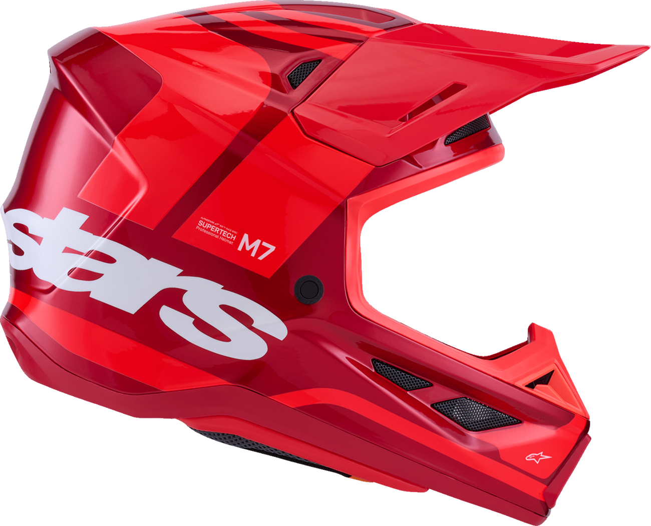 ALPINESTARS SM7 Helmet - Core - Gloss Red - 2XL 8301826-3127-XXL