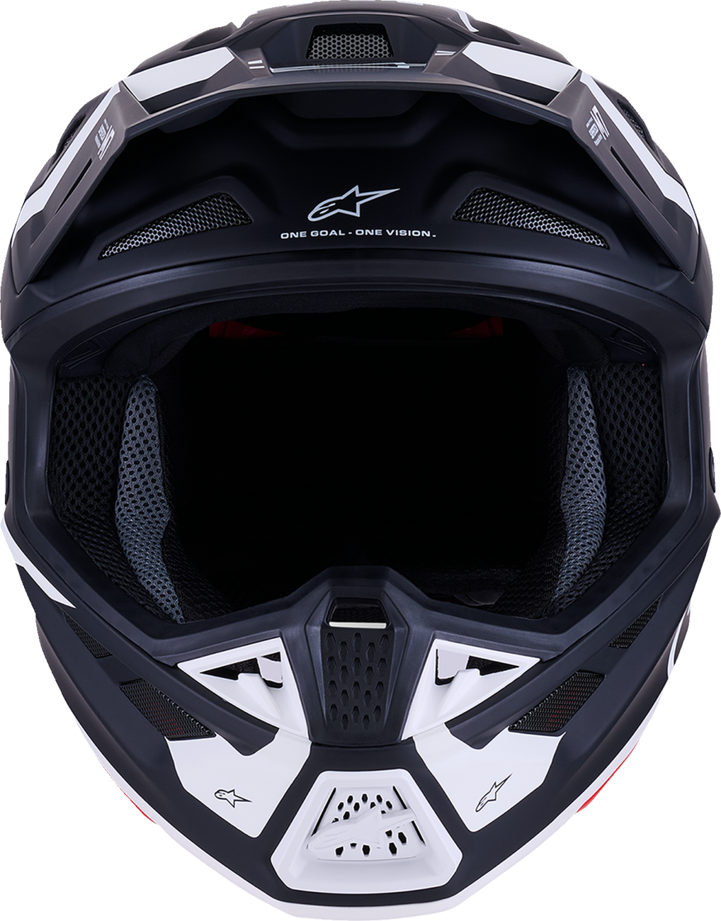 ALPINESTARS SM7 Helmet - Dasher - Matte Black/White - XS 8302226-1121-XS