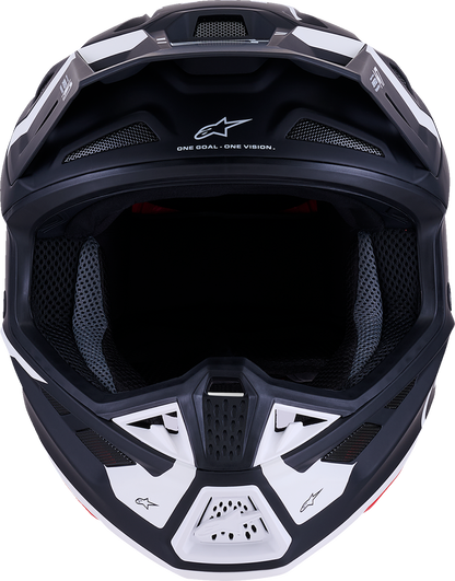 Alpinestars SM7 Helmet - Dasher - Matte Black/White