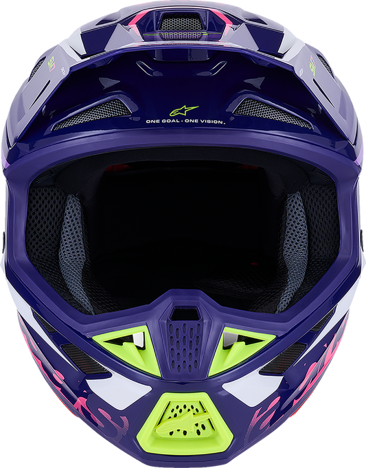 Alpinestars SM7 Helmet - Deed - Gloss Purple/Pink