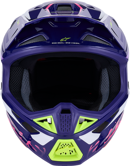 Alpinestars SM7 Helmet - Deed - Gloss Purple/Pink