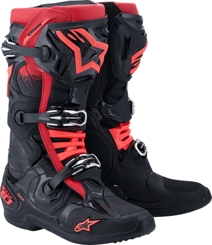 Alpinestars Tech 10 Boots - Black/Red
