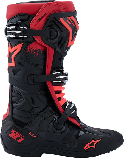 Alpinestars Tech 10 Boots - Black/Red