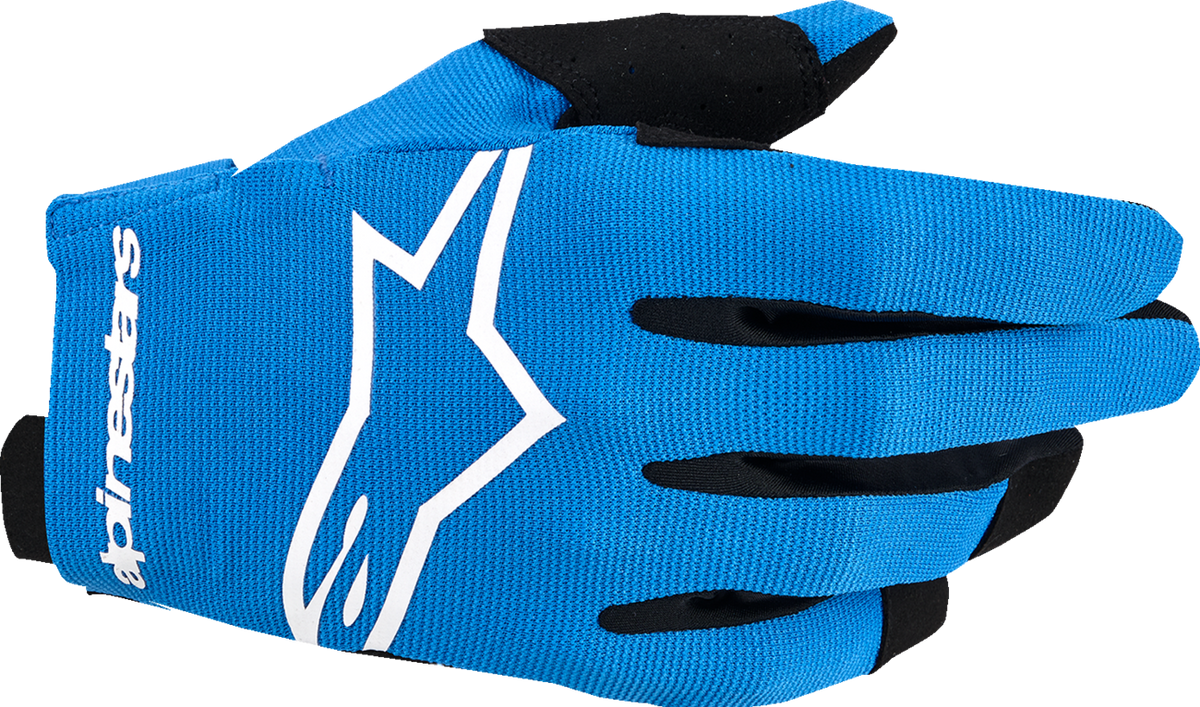 Alpinestars Youth Radar Gloves - UCLA Blue/White