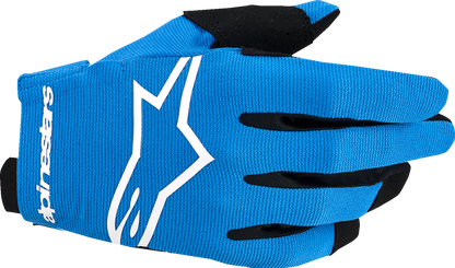 Alpinestars Youth Radar Gloves - UCLA Blue/White