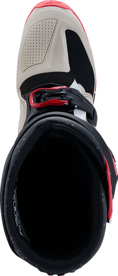 Alpinestars Tech 7 Enduro Boots - Black/Light Gray/Bright Red