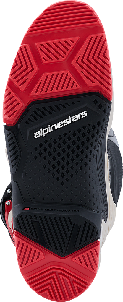 Alpinestars Tech 7 Enduro Boots - Black/Light Gray/Bright Red