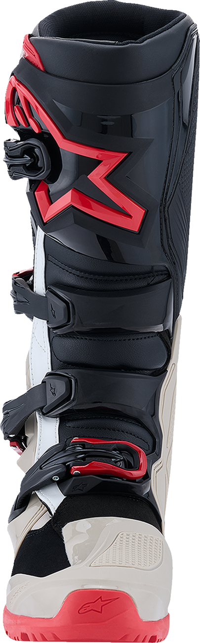 Alpinestars Tech 7 Enduro Boots - Black/Light Gray/Bright Red