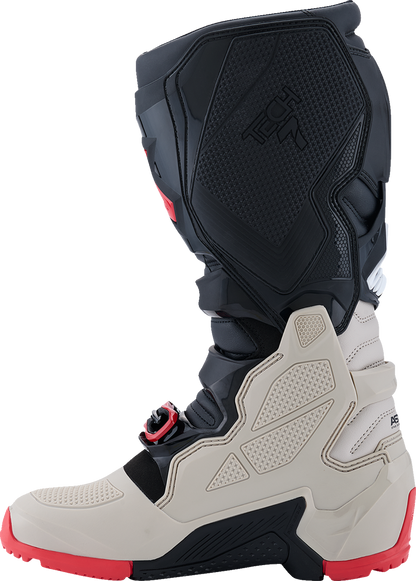 Alpinestars Tech 7 Enduro Boots - Black/Light Gray/Bright Red