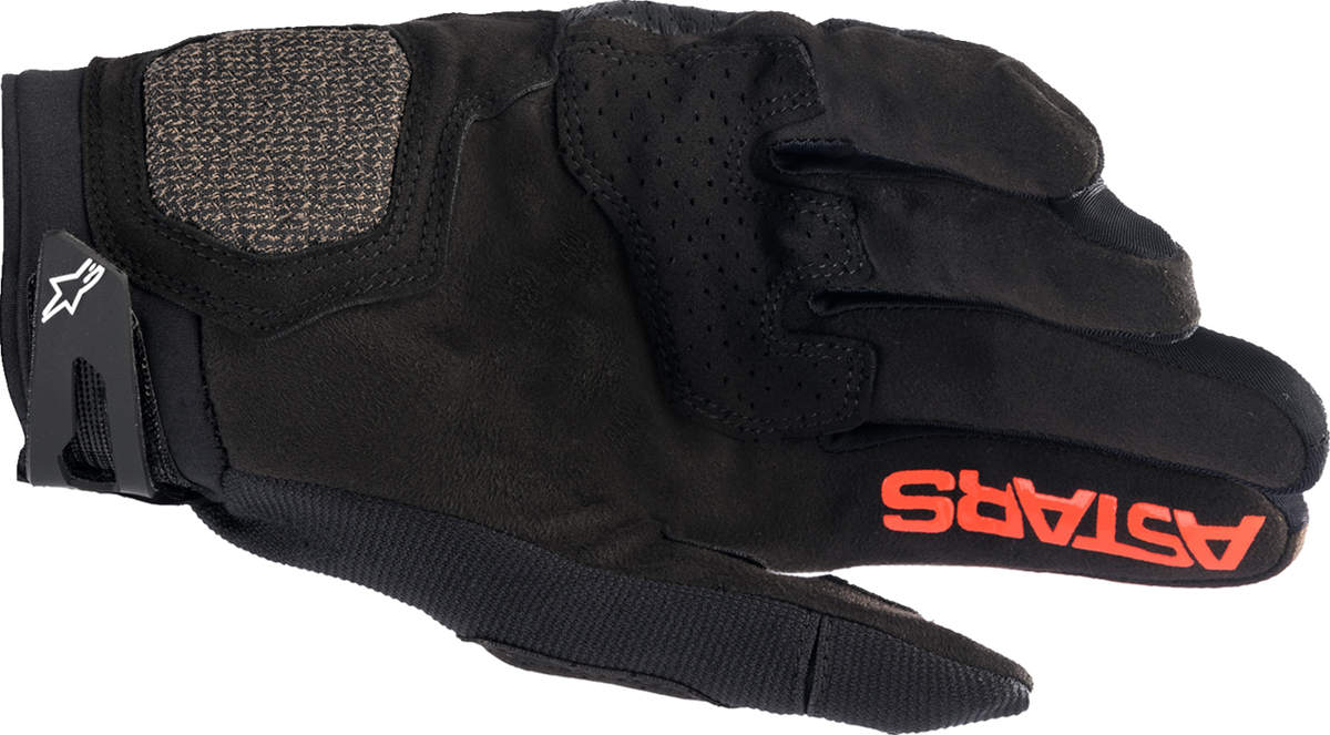 Alpinestars Megawatt V2 Gloves - Black/Fluo Red