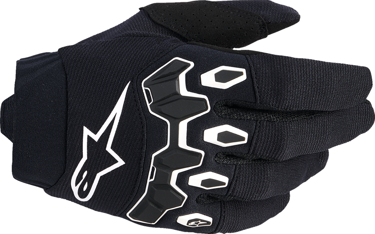 Alpinestars Youth Full Bore V2 Gloves - Black/White