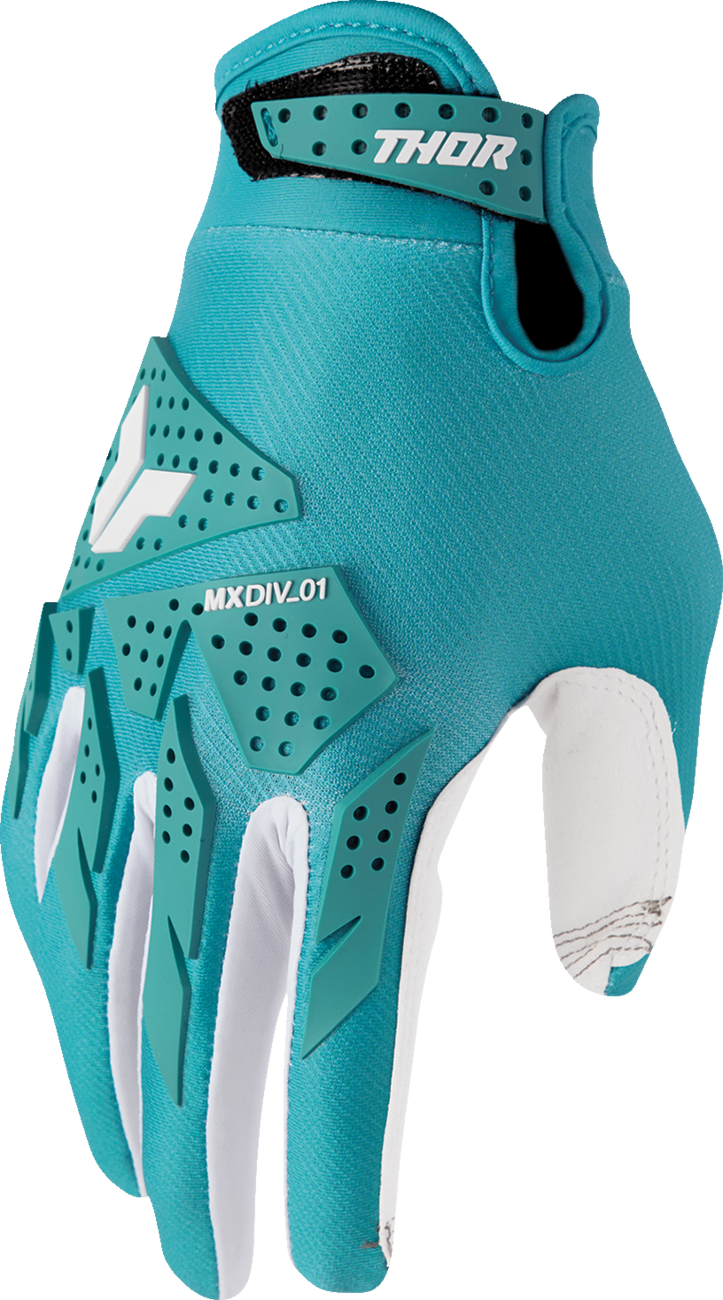 Thor Women's Launchmode XP Gloves - Aqua