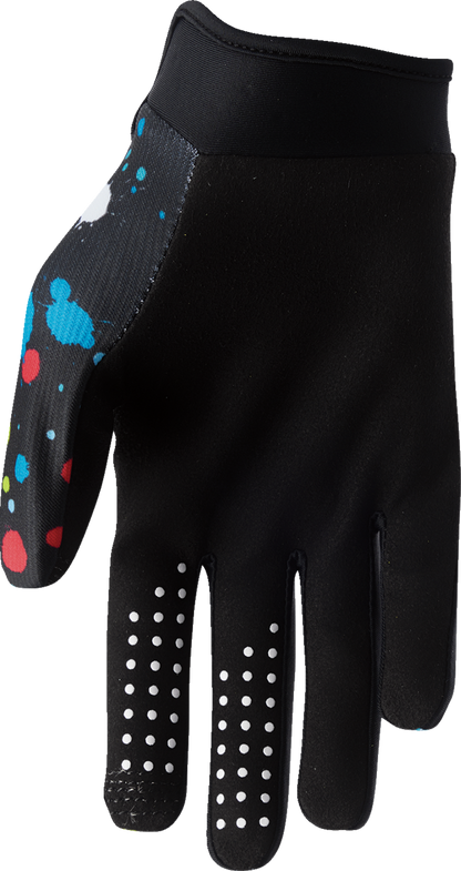 Thor Youth Launchmode Splat Gloves - Multi