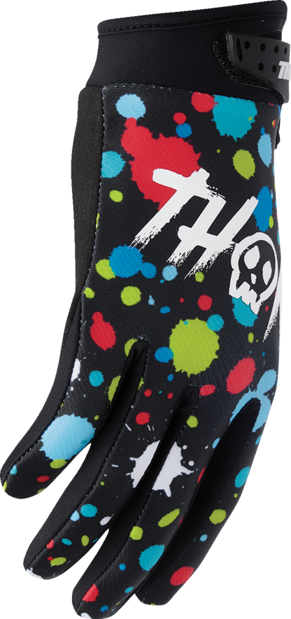 Thor Youth Launchmode Splat Gloves - Multi