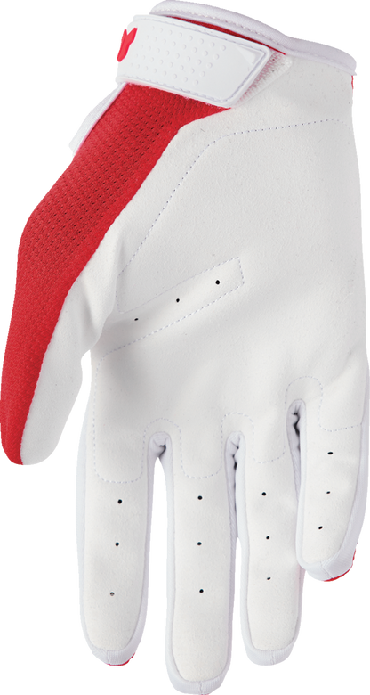 Thor Ridemode Static Gloves - Red