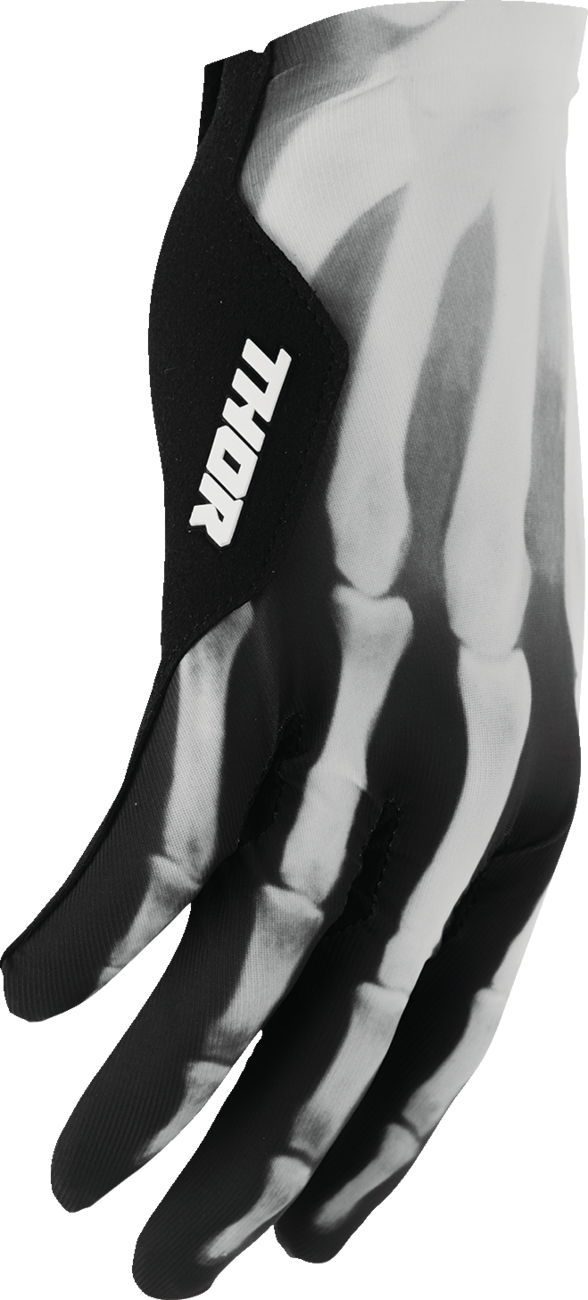 Thor Sportmode X-RAY Gloves - Black/White