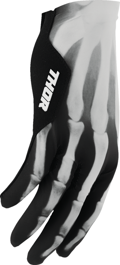 Thor Sportmode X-RAY Gloves - Black/White