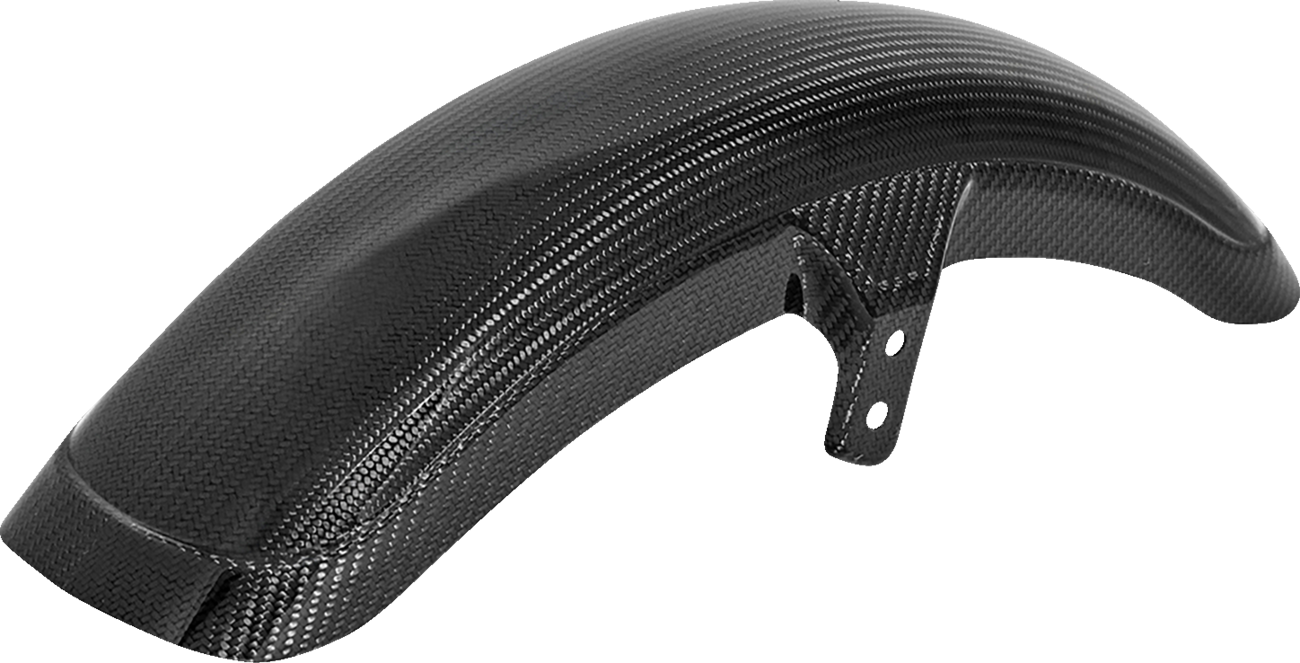 SADDLEMEN Front Fender - Carbon Fiber/Gloss - Softail/Dyna CF-8-0002