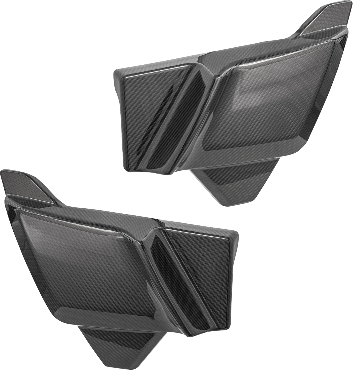 ARLEN NESS Side Covers - Carbon Fiber - Touring 210-200
