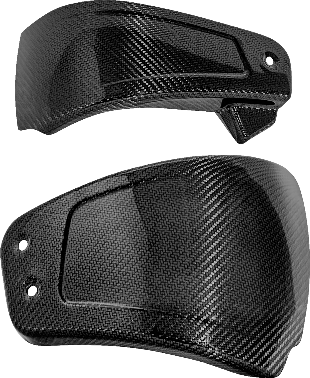 SADDLEMEN Side Cover - Carbon Fiber/Gloss CF-825-001