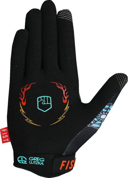 Fist Handwear Strapped Greg Lutzka Red Label Panther Gloves