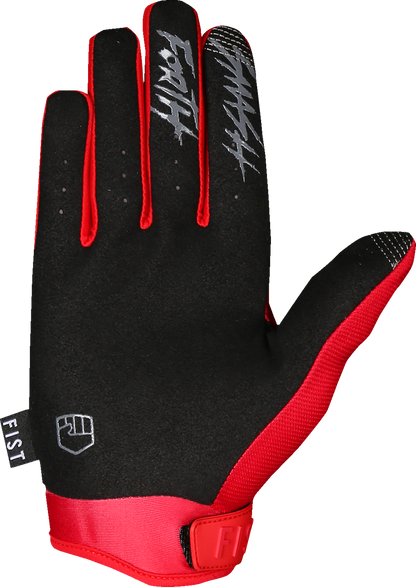 Fist Handwear Youth Strapped Stocker Gloves - Red
