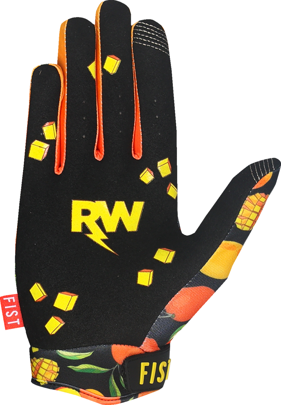 Fist Handwear Youth Strapped R-Willy Red Label Mango Madness Gloves