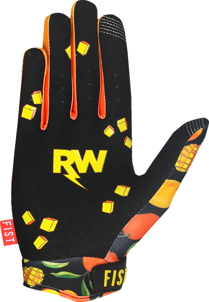 Fist Handwear Youth Strapped R-Willy Red Label Mango Madness Gloves