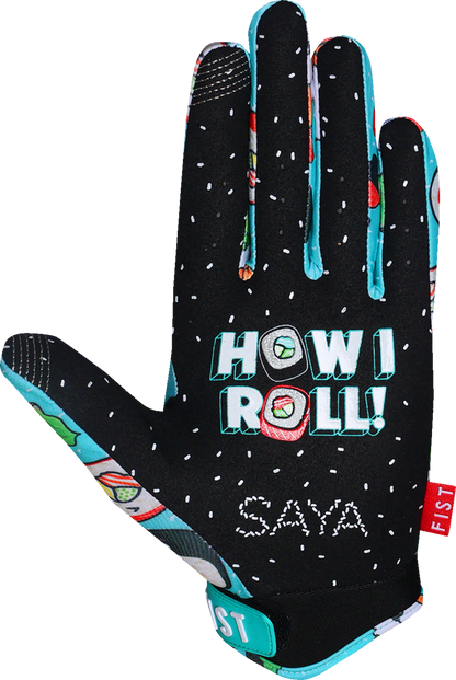 Fist Handwear Lil Fists Strapped Saya Sakakibara Red Label Sushi Power Gloves