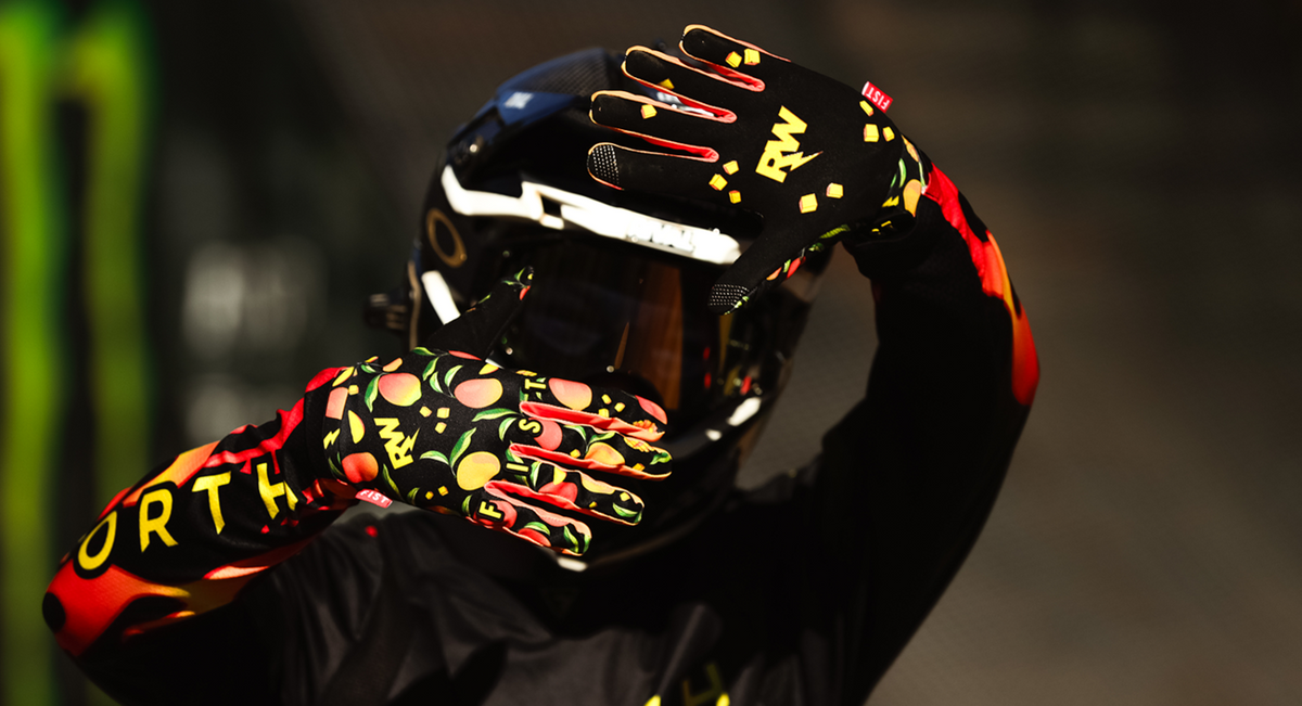 Fist Handwear Strapped R-Willy Red Label Mango Madness Gloves