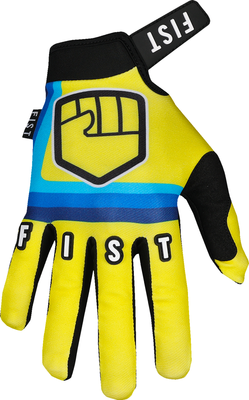 Fist Handwear Strapped 90's Gloves - Yellow