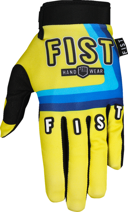 Fist Handwear Strapped 90's Gloves - Yellow