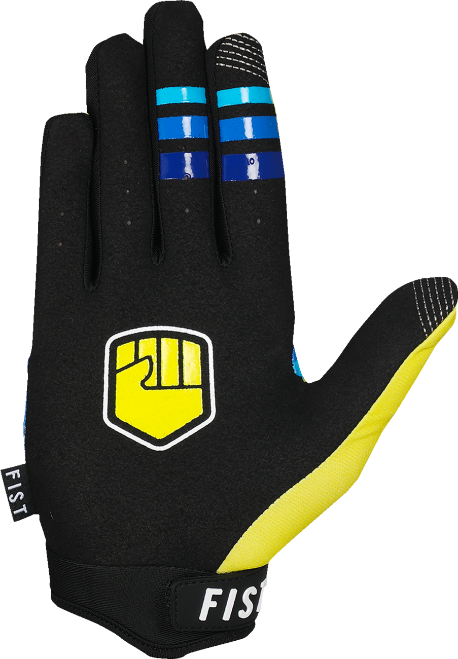 Fist Handwear Strapped 90's Gloves - Yellow