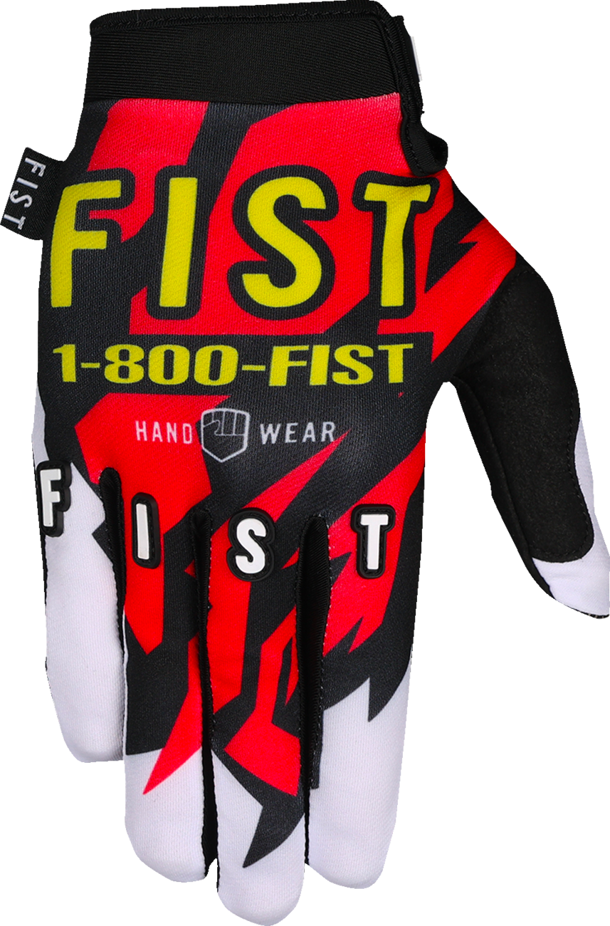 Fist Handwear Strapped 90's Gloves - Red