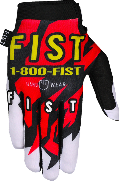 Fist Handwear Strapped 90's Gloves - Red