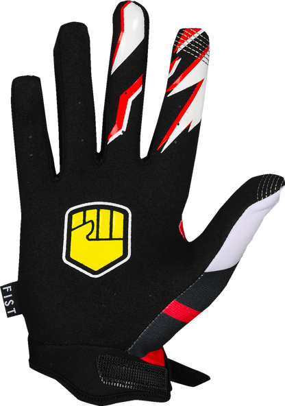 Fist Handwear Strapped 90's Gloves - Red