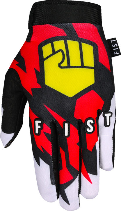 Fist Handwear Strapped 90's Gloves - Red
