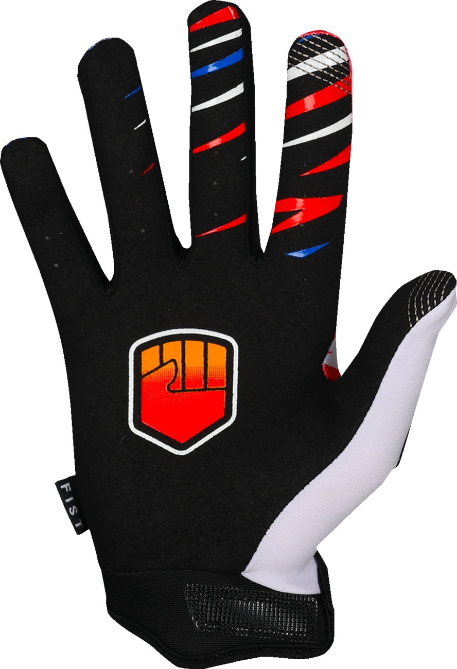 Fist Handwear Strapped 90's Gloves - Red
