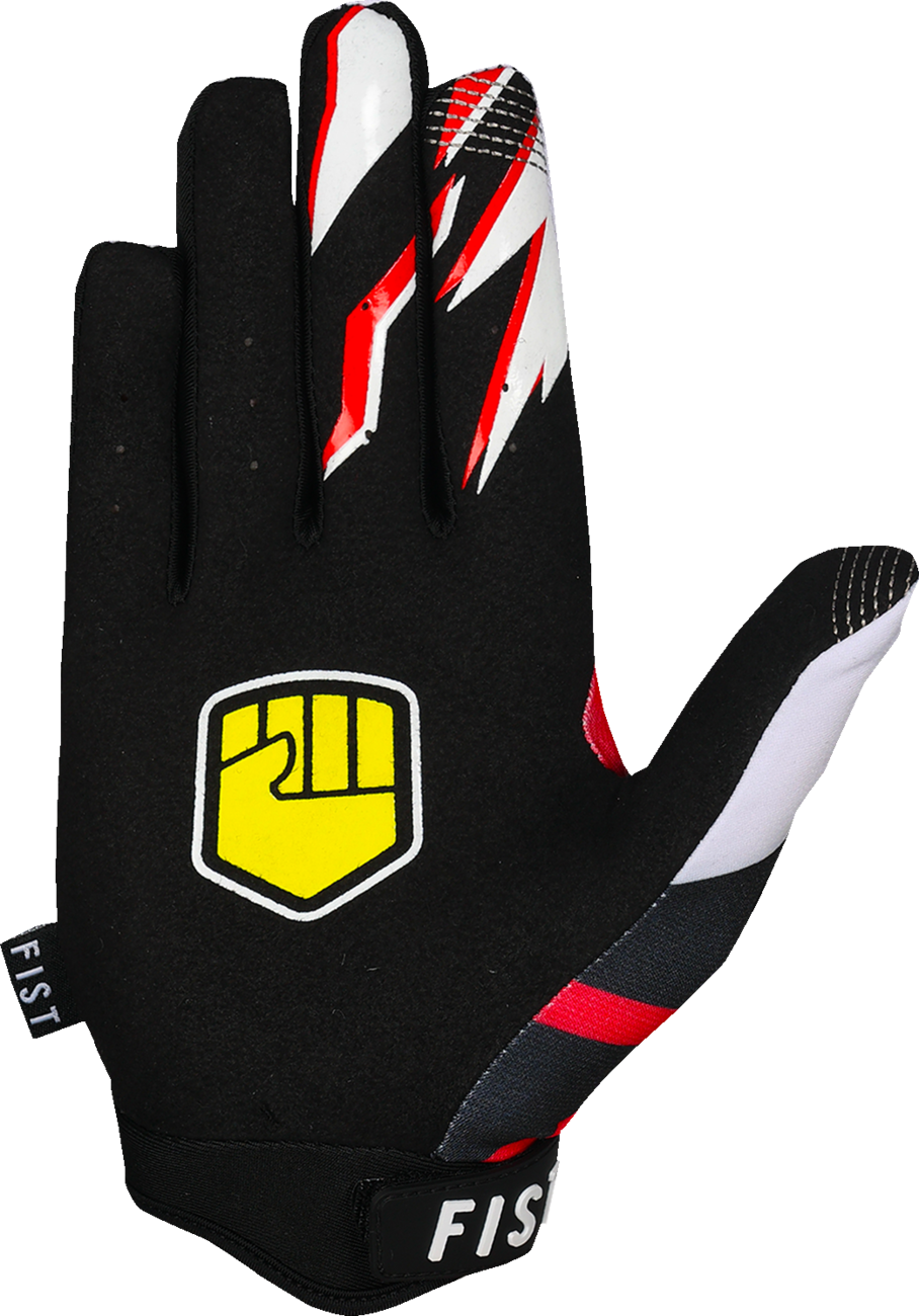 Fist Handwear Strapped 90's Gloves - Red