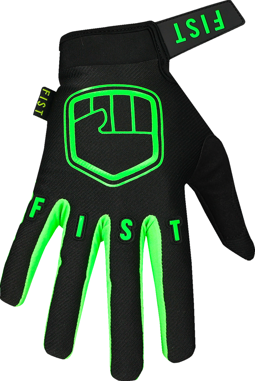 Fist Handwear Youth Strapped Stocker Gloves - Fluro Green