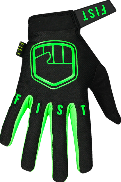 Fist Handwear Youth Strapped Stocker Gloves - Fluro Green