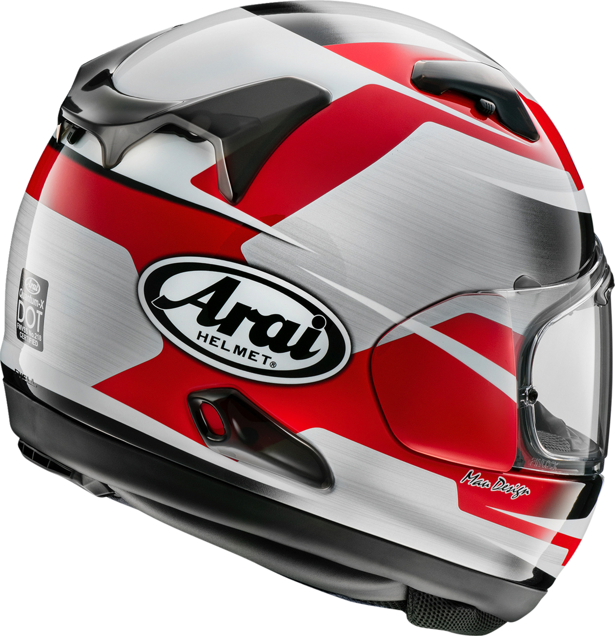 Arai Quantum-X Helmet - Steel - Red