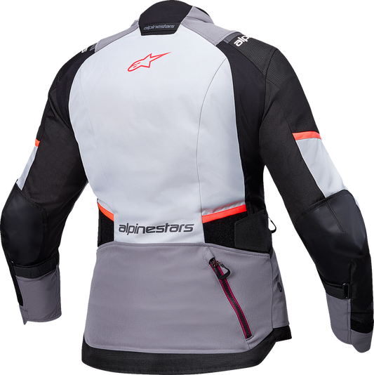 Alpinestars Stella Andes v4 Drystar Jacket - Dark Gray/Ice Gray/Black/Coral