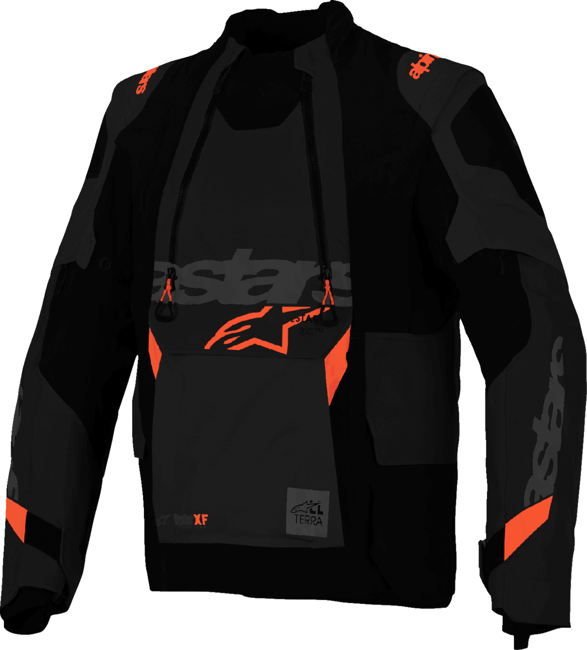 Alpinestars Halo Pro Drystar® XF Laminated Jacket - Black/Dark Shadow