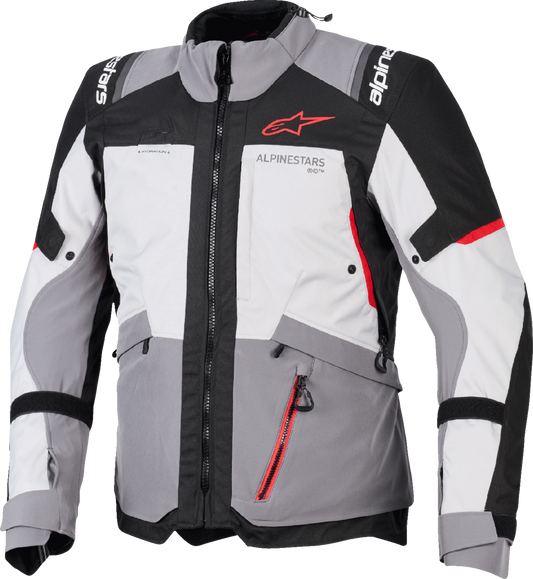 ALPINESTARS Andes v4 Drystar? Jacket - Dark Gray/Ice Gray/Black/Bright Red - Large 3200526-9141-L